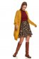 Yellow cardigan knitted 2 - StarShinerS.com