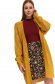Yellow cardigan knitted 1 - StarShinerS.com