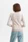 Pink sweater knitted with rounded cleavage 3 - StarShinerS.com