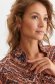 Women`s shirt georgette with v-neckline 4 - StarShinerS.com