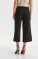 Black trousers elastic cloth flared 3 - StarShinerS.com