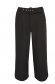 Black trousers elastic cloth flared 5 - StarShinerS.com