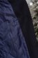 Palton din lana si stofa albastru-inchis cambrat cu guler din blana - SunShine 6 - StarShinerS.ro