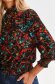 Bluza dama din georgette neagra cu croi larg pe gat - Top Secret 5 - StarShinerS.ro