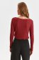 Red women`s blouse loose fit from elastic fabric 3 - StarShinerS.com