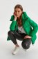 Green jacket from slicker short cut loose fit 4 - StarShinerS.com