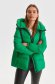 Green jacket from slicker short cut loose fit 5 - StarShinerS.com