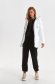 White jacket from slicker midi loose fit the jacket has hood and pockets 2 - StarShinerS.com