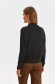 Black women`s blouse loose fit with turtle neck from elastic fabric 3 - StarShinerS.com