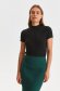 Black women`s blouse lycra with turtle neck tented 1 - StarShinerS.com