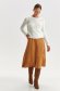 White sweater knitted loose fit neckline 2 - StarShinerS.com