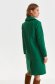 Darkgreen coat cloth straight with pockets 3 - StarShinerS.com