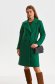 Palton din stofa verde-inchis cu croi drept si buzunare - Top Secret 4 - StarShinerS.ro