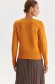 Pulover tricotat portocaliu cu croi larg - Top Secret 3 - StarShinerS.ro