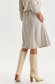 Cream skirt cloche with pockets from striped fabric 3 - StarShinerS.com
