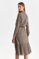 Brown dress georgette cloche 3 - StarShinerS.com
