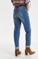 Blue jeans loose fit with pockets 4 - StarShinerS.com