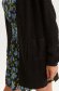 Cardigan tricotat negru cu buzunare slit lateral - Top Secret 5 - StarShinerS.ro
