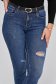Blue jeans skinny jeans with pockets small rupture of material 5 - StarShinerS.com