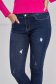 Blue jeans skinny jeans with pockets small rupture of material 5 - StarShinerS.com