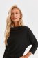 Rochie din jersey neagra tip creion cu buzunare si decolteu cazut - Top Secret 4 - StarShinerS.ro