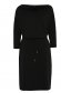 Rochie din jersey neagra tip creion cu buzunare si decolteu cazut - Top Secret 6 - StarShinerS.ro