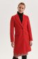 Palton din stofa rosu cambrat - Top Secret 4 - StarShinerS.ro