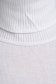 Pulover din bumbac tricotat alb cu guler inalt - SunShine 6 - StarShinerS.ro