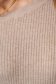 Rochie din tricot reiat nude scurta tip creion cu decupaje in material - SunShine 6 - StarShinerS.ro