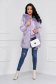 Cardigan knitted with easy cut with button accessories dogtooth 3 - StarShinerS.com