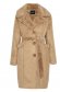 Lightbrown coat from ecological suede straight 6 - StarShinerS.com