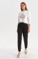 Black trousers conical jersey is fastened around the waist with a ribbon 1 - StarShinerS.com