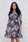 Rochie din lycra in clos cu elastic in talie si curea din imitatie de piele - StarShinerS 1 - StarShinerS.ro