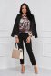 Bluza dama din georgette cu croi larg si imprimeu abstract - Lady Pandora 4 - StarShinerS.ro