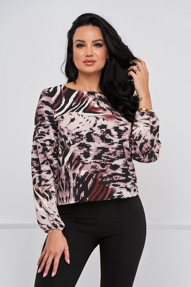 Sales Blouses, Women`s blouse georgette loose fit abstract - StarShinerS.com