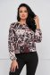 Women`s blouse georgette loose fit abstract 1 - StarShinerS.com