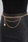 Golden Chain Belt with Metallic Look 1 - StarShinerS.com