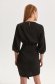Rochie din material subtire neagra scurta tip creion cu decolteu rotunjit - Top Secret 3 - StarShinerS.ro