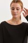 Black women`s blouse knitted loose fit with large collar 4 - StarShinerS.com