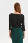 Black women`s blouse knitted loose fit cowl neck 3 - StarShinerS.com