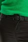 Pantaloni din piele ecologica negri conici cu talie inalta - Top Secret 5 - StarShinerS.ro