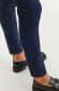 Pantaloni din material elastic albastru-inchis conici cu talie normala - Top Secret 5 - StarShinerS.ro