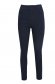 Pantaloni din material elastic albastru-inchis conici cu talie normala - Top Secret 6 - StarShinerS.ro