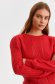 Red sweater knitted loose fit 1 - StarShinerS.com