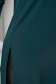 Bluza dama din lycra verde-inchis lunga cu un croi mulat guler inalt si slit lateral - StarShinerS 5 - StarShinerS.ro