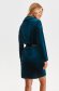 Rochie din catifea albastru petrol scurta tip creion cu accesoriu tip curea - Top Secret 3 - StarShinerS.ro