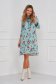Mint loose fit dress elastic cloth with rounded cleavage - StarShinerS 3 - StarShinerS.com