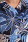 Dark blue dress knitted midi pencil cowl neck - StarShinerS 5 - StarShinerS.com