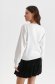 White sweater knitted loose fit with pearls 3 - StarShinerS.com