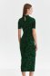 Dress knitted midi pencil with glitter details 3 - StarShinerS.com